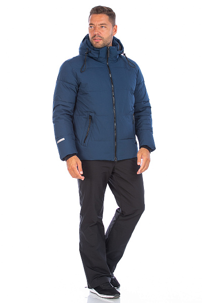 Пуховик Lafor Серо-синий, 767069