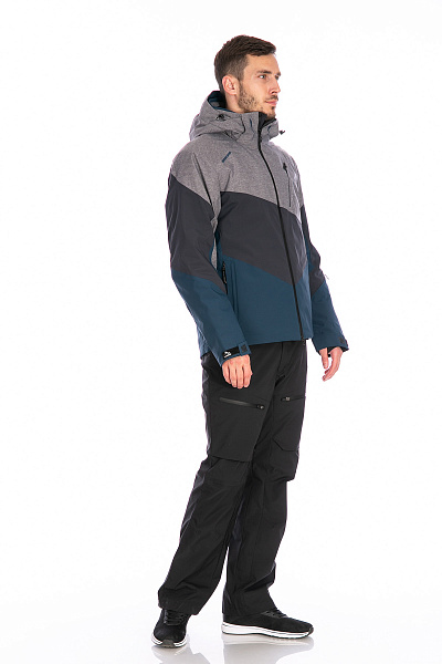 Мужской горнолыжный Костюм WHS Серо-синий, 8783312K1