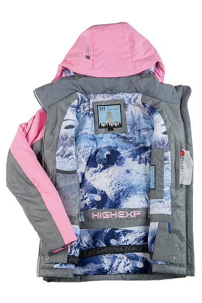 Женский горнолыжный Костюм High Experience Розовый, 6980383K1