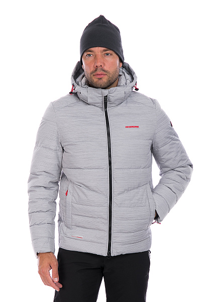 Мужской зимний Пуховик WHS Серый, 8783191