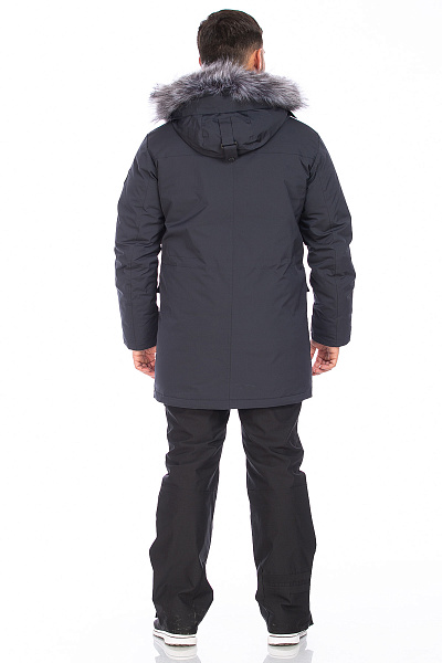 Парка WHS Темно-серый, 8783502