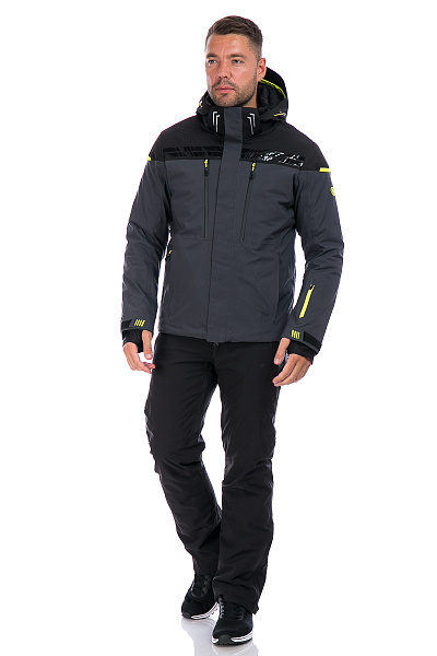 Мужская горнолыжная Куртка WHS Темно-серый, 8783206