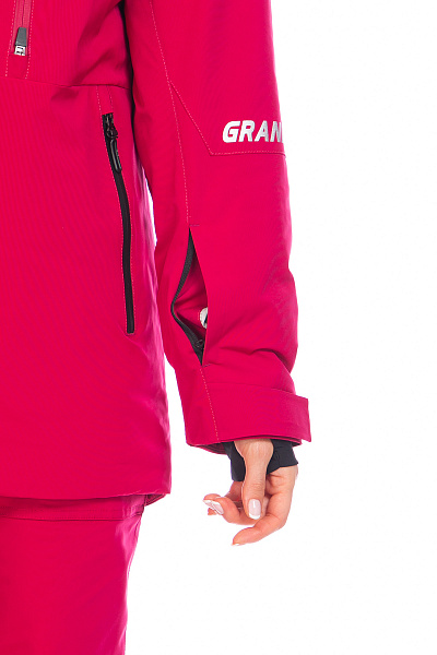 Женская горнолыжная Куртка WHS Малиновый, 8783333