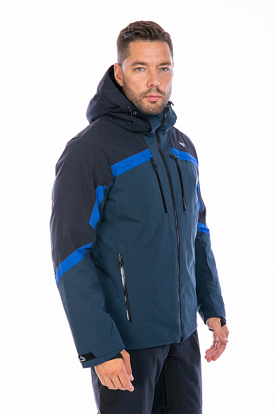 Мужская горнолыжная Куртка WHS Серо-синий, 8783306