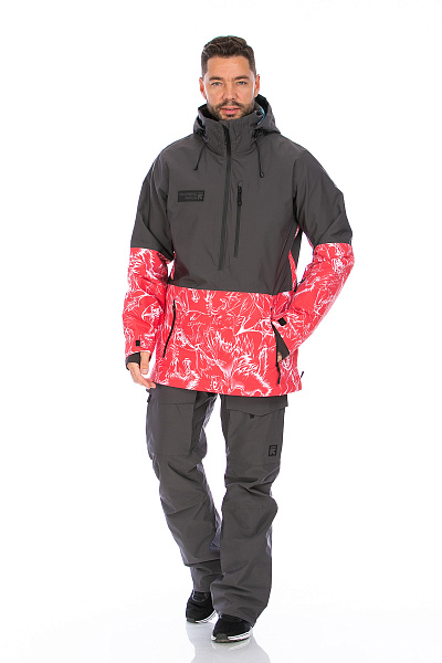 Мужская горнолыжная Куртка Running River Серый, 8278128