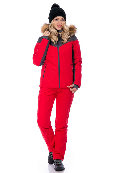 Женский горнолыжный Костюм High Experience Красный, 6980260K1