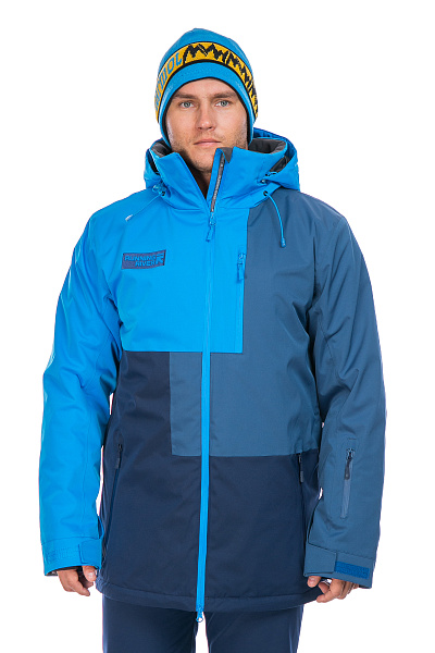 Мужская горнолыжная Куртка Running River Голубой, 827890