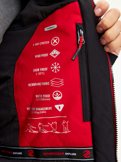 Куртка WHS Черный, 8783485