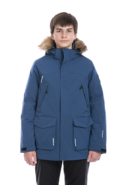 Детская зимняя Парка WHS Синий, 8783284