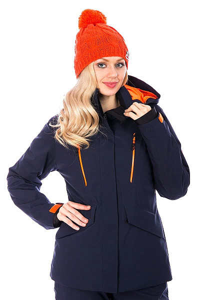 Женская горнолыжная Куртка WHS Темно-синий, 8783171