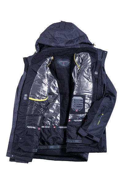 Мужская горнолыжная Куртка High Experience Серый, 6980276