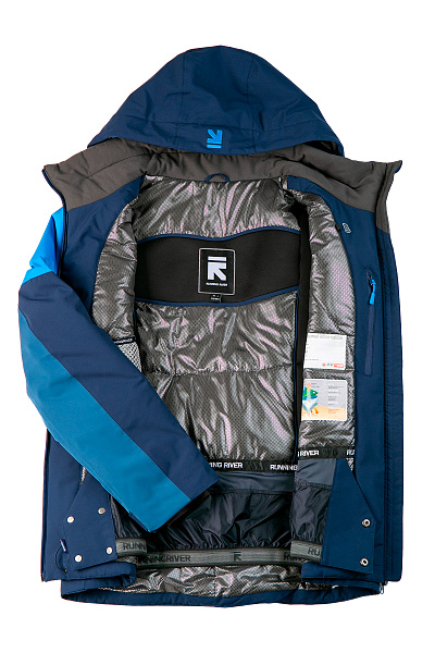 Мужская горнолыжная Куртка Running River Темно-синий, 8278131