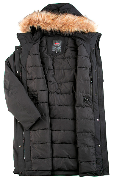 Женская зимняя Парка Lafor Черный, 767036