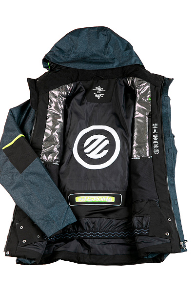 Мужская горнолыжная Куртка WHS Темно-серый, 8783293