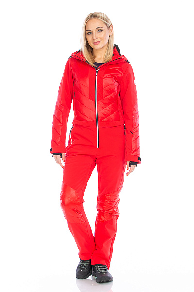 Женский горнолыжный Комбинезон WHS Красный, 8783369
