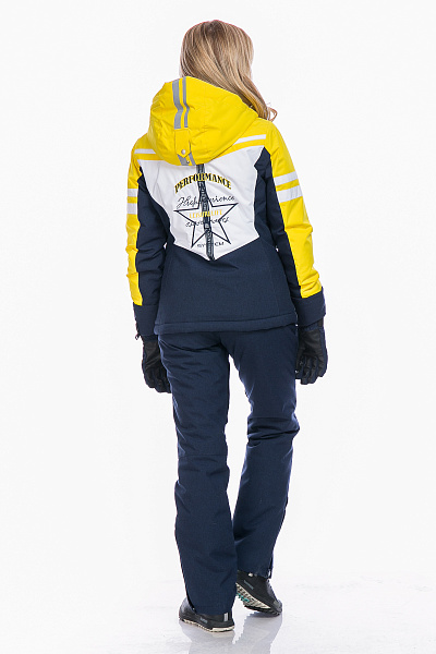 Женский горнолыжный Костюм High Experience Желтый, 6980314K1