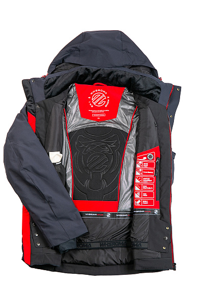 Куртка WHS Темно-серый, 8783414