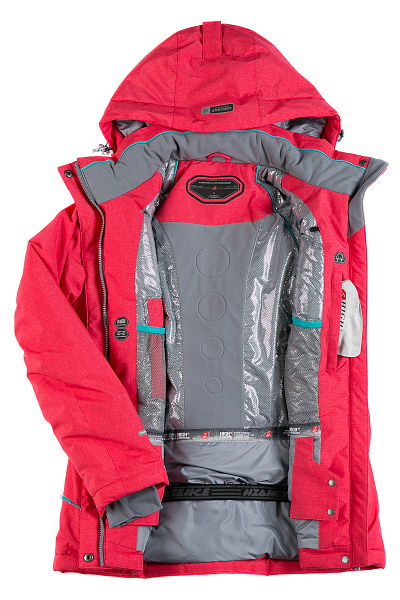 Женский горнолыжный Костюм High Experience Малиновый, 6980372K1