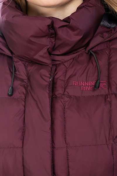 Женский зимний Пуховик Running River Фиолетовый, 8278115