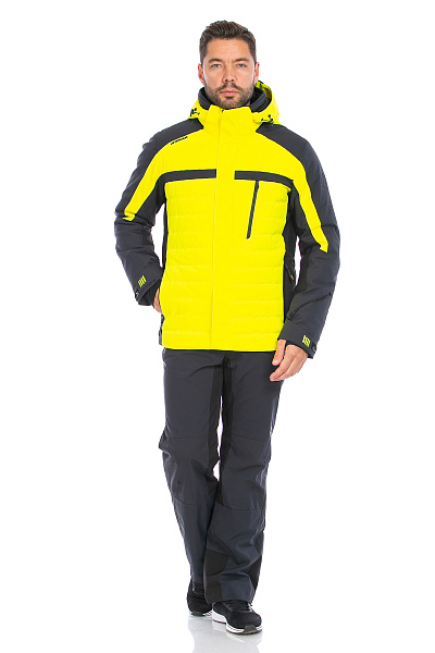 Мужской горнолыжный Костюм WHS Желтый, 8783363K3