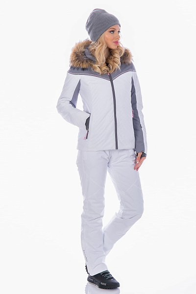 Женский горнолыжный Костюм High Experience Белый, 6980260K3