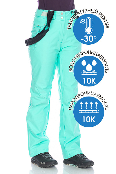 Штаны WHS Мятный, 8783392
