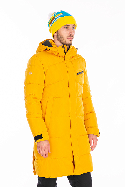 Мужской зимний Пуховик Lafor Желтый, 76707