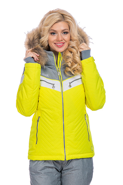 Женский горнолыжный Костюм High Experience Желтый, 6980309K1