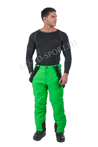 Мужские горнолыжные Штаны High Experience Зеленый, 6980101