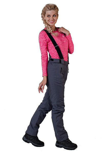 Женские горнолыжные Штаны High Experience Серый, 6980156