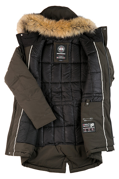 Мужская зимняя Парка High Experience Хаки, 6980334