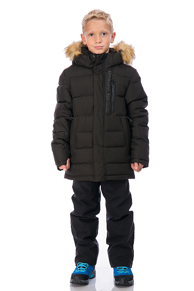 Детская зимняя Куртка WHS Хаки, 8783209