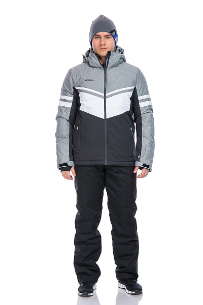 Мужская горнолыжная Куртка High Experience Серый, 6980393