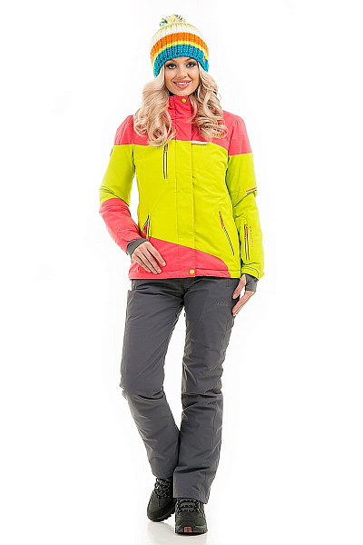 Женский горнолыжный Костюм High Experience Салатовый, 6980196K1