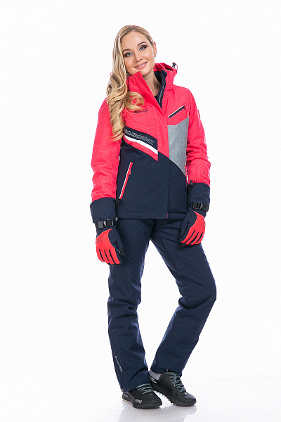 Женский горнолыжный Костюм High Experience Коралловый, 6980366K1