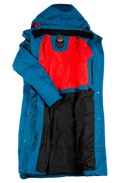 Женский зимний Костюм Lafor Серо-синий, 76704K1