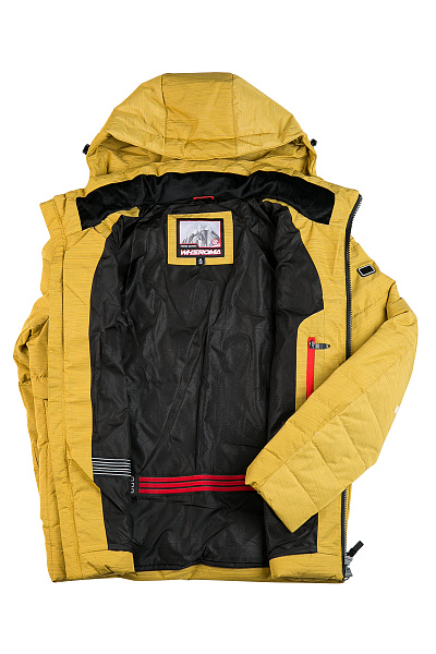 Мужской зимний Пуховик WHS Желтый, 8783191