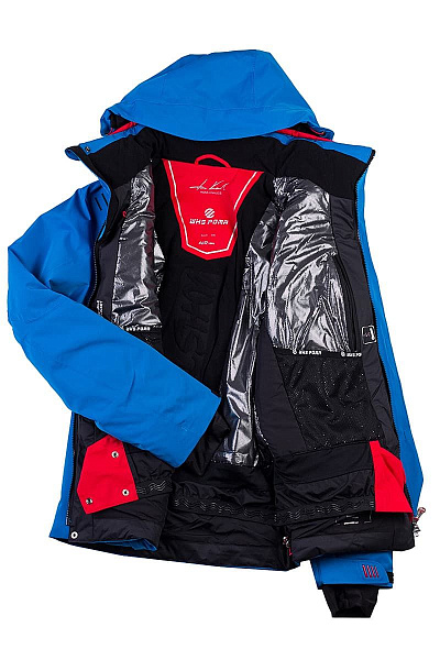 Мужская горнолыжная Куртка WHS Голубой, 878384