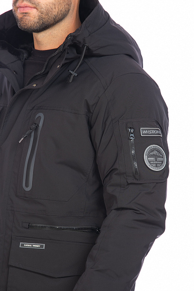 Парка WHS Черный, 8783456