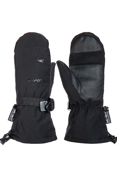 Варежки Tisentele Черный, 847636