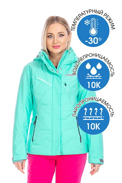 Куртка женская WHS Мятный, 8783402