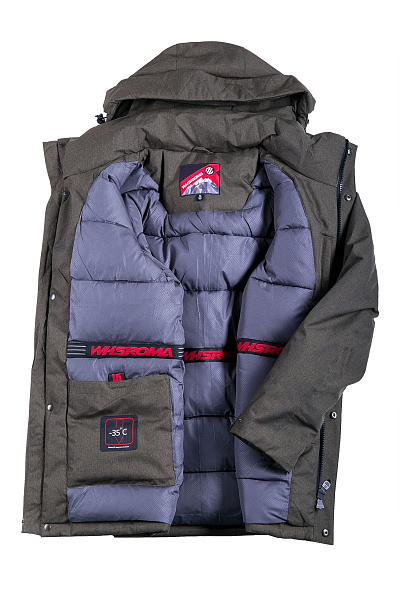 Мужская зимняя Парка WHS Хаки, 8783136