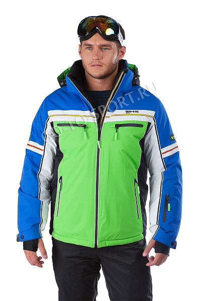 Мужская горнолыжная Куртка WHS Салатовый, 878325