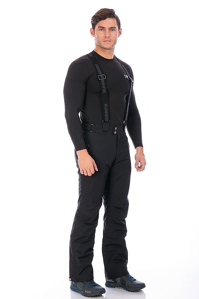 Мужские горнолыжные Штаны Running River Черный, 827832