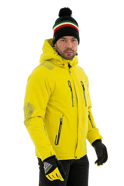 Мужская горнолыжная Куртка Snow Headquarter Желтый, 83815
