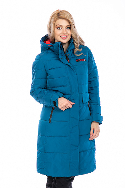 Пуховик Lafor Серо-синий, 76703