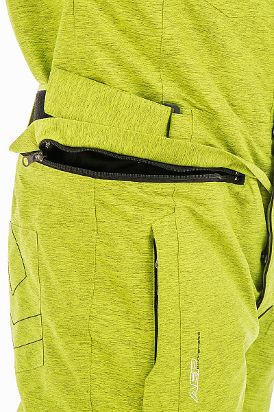 Мужской горнолыжный Комбинезон Snow Headquarter Салатовый, 83811