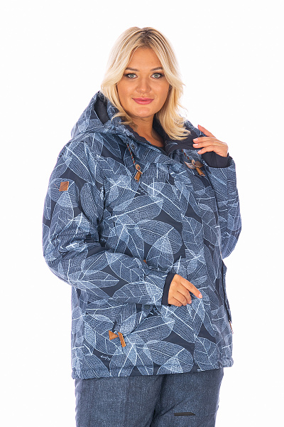Женская горнолыжная Куртка High Experience Темно-синий, 6980389
