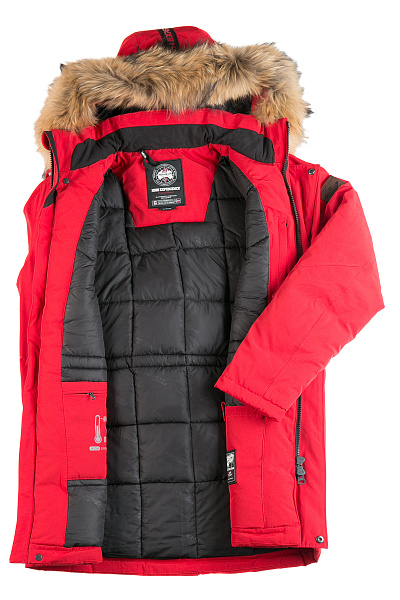 Мужская зимняя Парка High Experience Красный, 6980335