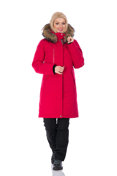 Женская зимняя Куртка Running River Бордовый, 827865
